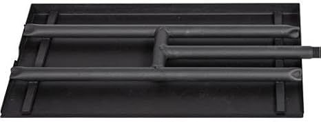Dagan Industries Gas Ember Pan with H Style Burner - 18 x 10 inch