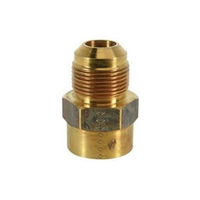 BRASSCRAFT MAU1-10-12S 58 Steel Gas Fitting 34 Fip, Silver