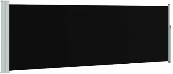 Patio Retractable Side Awning 39.4"x118.1" Privacy Screen