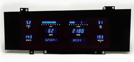 Dakota Digital Dash VFD3-78O-CUT-Z Compatible with 1978-88 Olds Cutlass 6 Gauge Instrument System