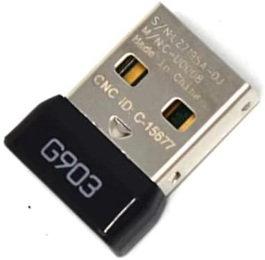 ienza Replacement Wireless USB Receiver for Logitech G903 Lightspeed Wireless Gaming Mouse (Please Check Your Gaming Mouse Model Before Buying. Not Compatible with Other Models, Devices or Brands)
