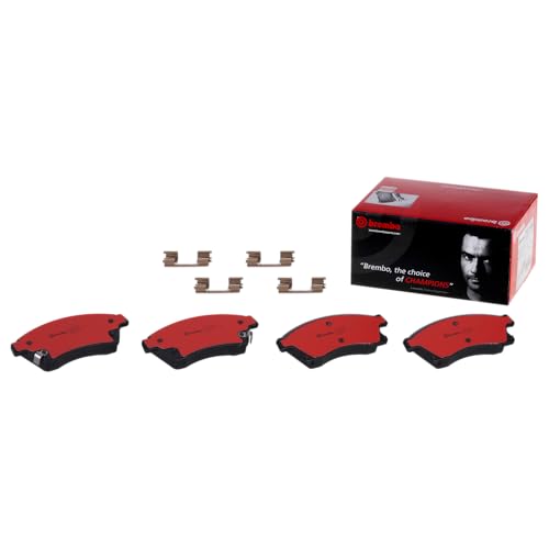 Brembo P59076N Premium Ceramic Front Disc Brake Pad Set BUICK SGMCHEVROLETCHEVROLET SGMHOLDENOPELVAUXHALL OE# 1605169