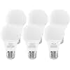 ORALUCE E27 LED Warmweiss 9W Ersetzt 60 Watt Glühlampen 3000K Leuchtmittel E27 900LM Birne 220° Abstrahlwinkel Energiesparlampe Nicht Dimmbar A60 LED Lampe E27 6 Stück