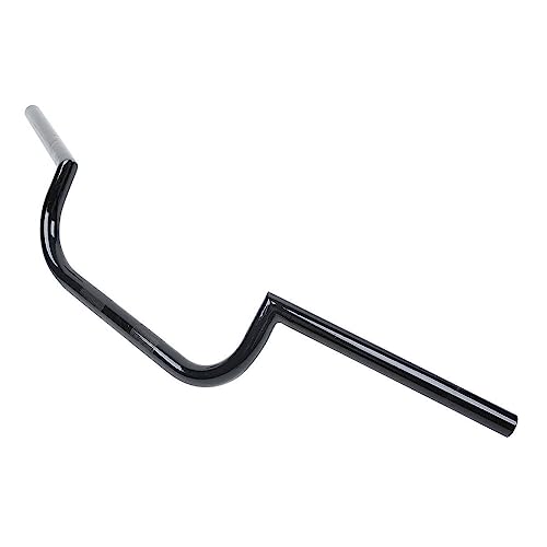 JDICY 78 Cafe Racer Handlebar Handle Nighthawk Bar Iron Front Black 27.5-Width 1 KG-Weight for Aprilia|Buell|Ducati|Harley Davidson|Honda|Kawasaki|Suzuki|Yamaha XSW0727