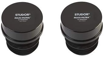 Studor 20297 Maxi-Filtra ABS Air Admittance Valve, Black (2-(Pack))