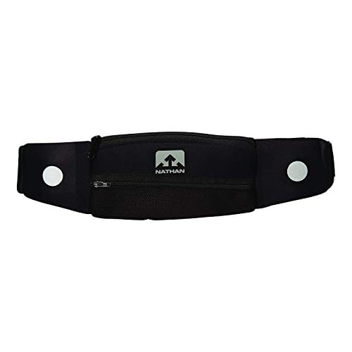 Nathan 5K Runners Waist Pack, Nathan Running Belt Essentials for Women and Men | Smartphone Storage | Adjustable | Reflective