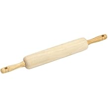 GoodCook Classic Wooden Rolling Pin with Easy Roll Bearings