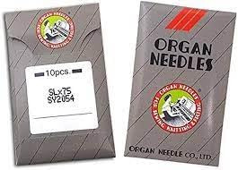 10 Organ SLX75 SERGER OVERLOCK 2054 16X75 Singer 14U Sewing Needle Sharp OR Ball Point Multiple Sizes! (Metric 75/11 (Sharp))
