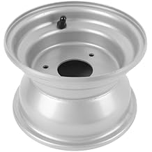 Aluminum Alloy 7 Inch 3 Bolt Holes Atv Wheel Rim Silver For Go Kart Quad Dirt Bike