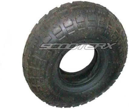 4.10x3.50 4" Tire - Commonly Used for Gas Scooters, Pocket Bikes, Mini Choppers, Go Karts, and More! [3120]