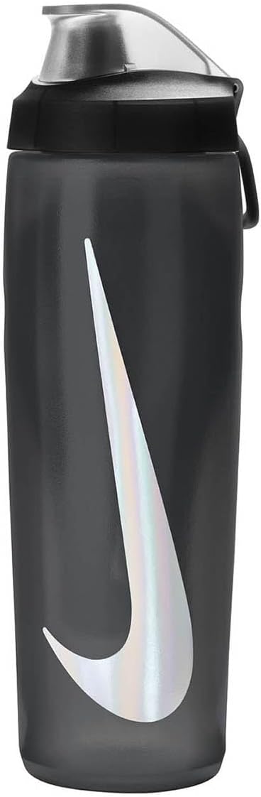 NIKE Nike Sports Bottle Big Logo Swoosh Black
