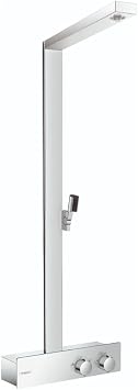 hansgrohe Raindance E Adjustable Easy ControlShowerpipe Shower Set in Chrome, 04732000