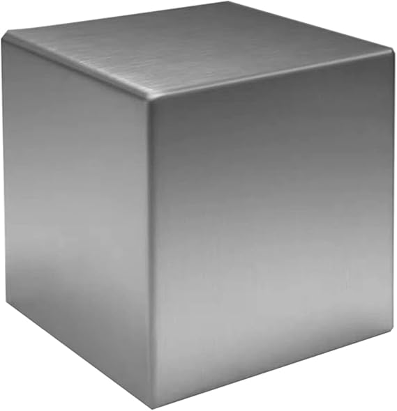 Titanium Cube Metal, Tungsten Cube, Tungsten Block Metal Cubes(20X20X20Mm)