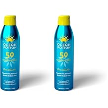 Ocean Potion Sunscreen Body Spray SPF#50 5.5oz C-Spray (Pack of 2)
