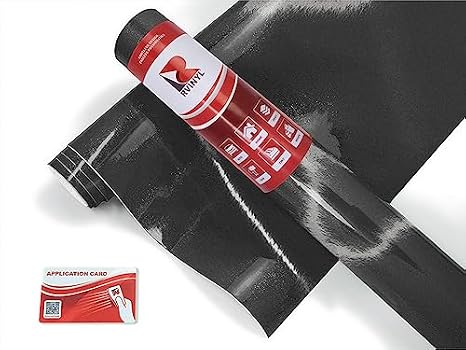 Avery Dennison HV 1200 Black Reflective 190-R - High Visibility Gloss Graphic Cast Film - 2ft x 5ft - Retroreflective Vinyl Sheet Roll for Decals, Stickers and Signs