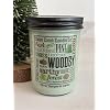 12 oz Pantry Jar - Silver Spruce and Cedar Tips