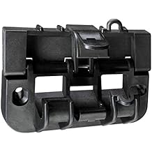 Masterplug Cord Reel Wall Hanging Bracket, Secure Lockable Storage Mount - Black