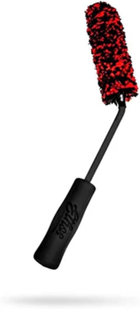 Ethos Wheel Brush for Car Detailing Plush Rim Cleaner Brush, Car Cleaning Brush Kit, Soft Wheel Cleaner Brush, Rim Brushes for Cleaning Wheels, Clean Car Rim Wheels Safely