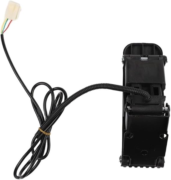 Electric Bicycle Foot Throttle For Go Karts And Off Road Vehicles 24v To 72v Accelerator Pedal With 150cm Cable Black Color(typeB)