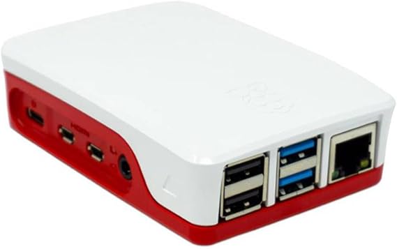 Raspberry Pi 4 Case - Red/White