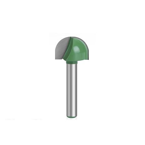 6mm Shank Ball Nose End Mill Round Nose Cove CNC Milling Bit Radius Core Box Solid Carbide Router Bit Tools(6X32mm)