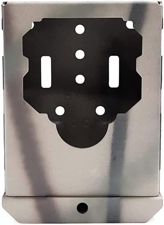 Theft-Deterrent Powder-Coated Heavy Duty Outdoor Protective Waterproof Steel Security Lock Box Compatible with Tactacam Reveal X & XB Trail Cameras (99910)