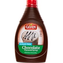 Gefen Sugar Free Syrup, Chocolate, 18 Ounce