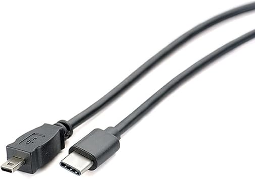 Mini 8Pin USB to USB C OTG Cable, USB3.1 Type C Male to Mini USB 8-Pin Male On-The-go Data Convertor Adapter OTG Cable for GP,Game Controller,Dash cam,Digital Camera Compatible with Nikon,Panasonic
