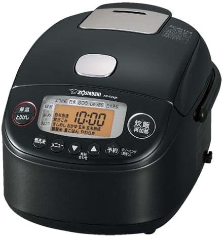 Zojirushi Mahobin Rice Cooker, 3 Cups, Black NP-RN05-BA