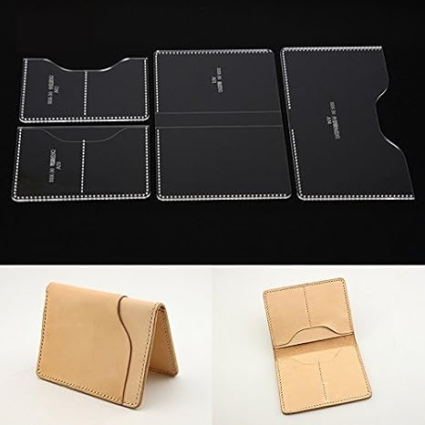 Certificates Case Acrylic Template Leather Pattern Acrylic Leather Pattern Leather Templates for Wallet