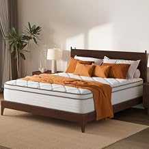 Avenco 10 Inch Twin Mattress Individual Pocket Springs for Motion Isolation & Comfort Foam for Pressure Relief, Medium Firm, CertiPUR-US Certified