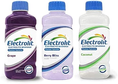 Electrolit Mix Electrolyte Hydration (4 Grape, 4 Berry Bliss, 4 Coconut)