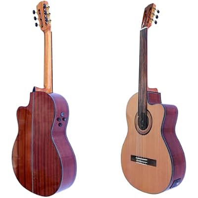 Professional Fretless Electric Classical Guitar With Equalizer String Musical Instrument CP-4