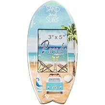 Beachcombers Surf Board Van Frame, 5.12 Inch Length, Home, Home Decor