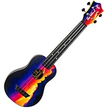 Elise Ecklund Sunset Signature Travel Concert Scale Soprano Ukulele