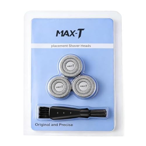 MAX-T Replacement Shaver Head for Electric Razors, Suitable for MAX-T RMS7109 Mens Electric Shaver Series