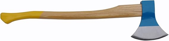 Biber Muller Beaver-Axe Broad bit Felling 1600g,5.55 Pound-Blue line-Ash Handle-Forged in Austria- 0017,16
