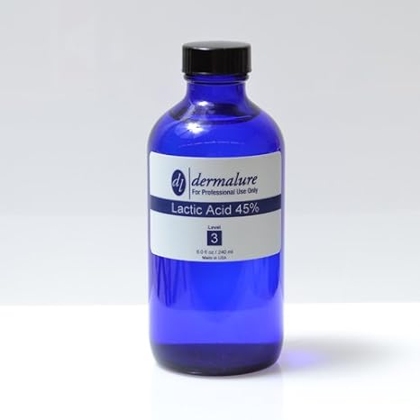 Lactic Acid Peel 45% Medical Grade 8oz. 240ml (Level 3 pH 1.1)