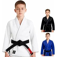 ROAR-INT Kids Jiu Jitsu Gi Jacket IBJJF Children's Brazilian Jiu Jitsu Gi Uniform Kimono BJJ Jacket
