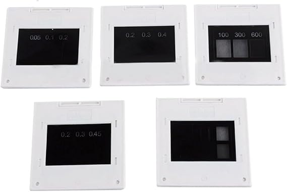 Diffraction Grating Set 5Pcs 50X50mm Double Triple Slit Circular Optical Physics Experiment Kit For Light Wave Demonstration Educational Tool Laboratory Equipment