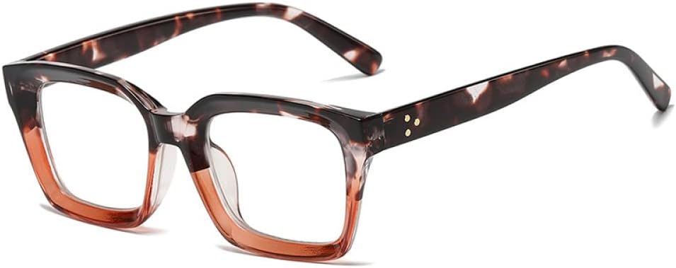 Unisex Stylish Square Non-prescription Eyeglasses Glasses Clear Lens Eyewear Frame