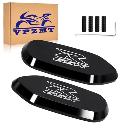 Mirror Block Off Base Plates for Suzuki GSXR 600 2001-2005, GSXR 750 2000-2005, GSX-R 1000 2001-2004 Models