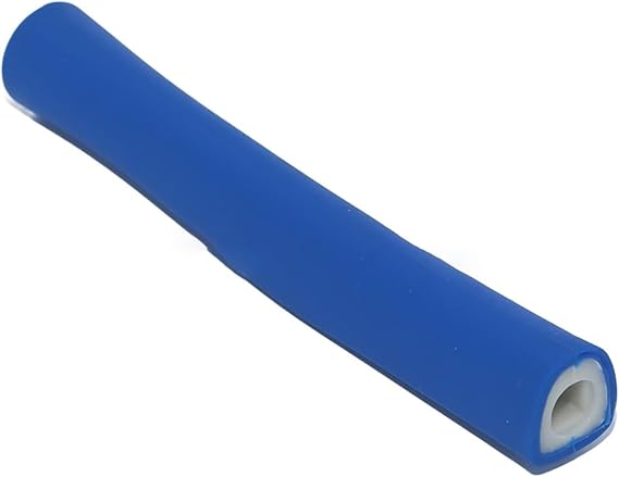 Fencing Handle Grip, For Epee And Foil Anti-Slip Rubber Straight Grip, With Shock Absorption, For Training And Competition Ergonomic Textured Replacement Part, Red Or(Blue)