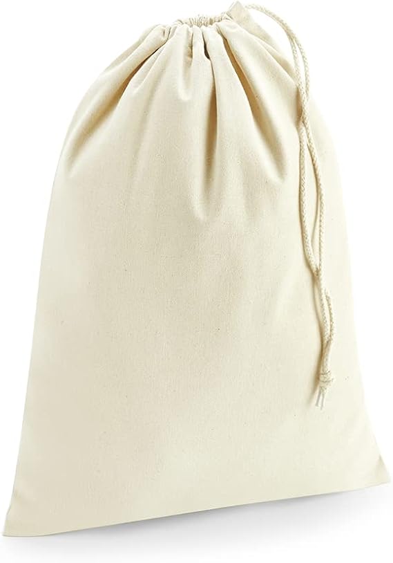 Westford Mill Revive Recycled Stuff Bag (L) (Natural)