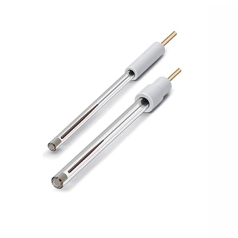 Silver Chloride Silver Reference Electrode, Ag/Agcl Reference Electrode, 1 Pcs 4mm/6mm Diameter Silver Silver Chloride Electrode, Ag+ Electrode (4mm Diameter 50mm Length)