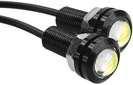Aquiver Eagle Eye LED 9 W 18 mm 5730 Ampul Beyaz Auto Backup Turn sinyal Light 12 V Universal sinyal kontrol lambası