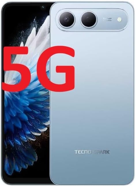 Tecno Spark 40 5G 6GB 128GB Akıllı Telefon Mavi