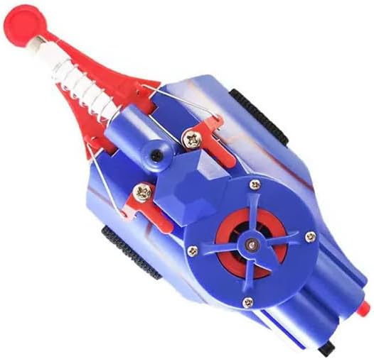 Web Shooter, Kids Spider Thread Launcher - USB Charging, Low-Rise Launcher - Can Grab Small Items blue