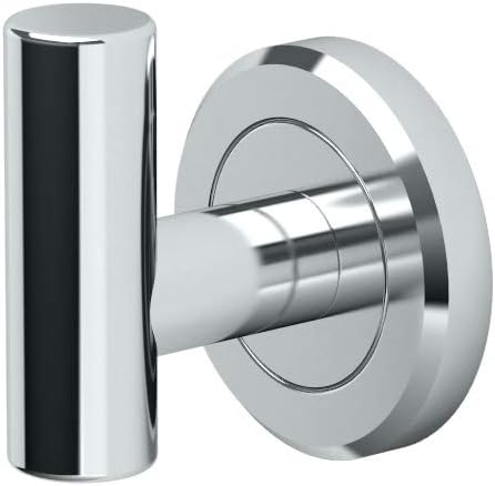 Gatco 4245 Latitude II Single Robe Hook, Wall Mounted Bathroom Towel & Robe Hook, Chrome Finish