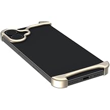 Luxury Arc Case Luxury Aluminum Metal Bumper Phone Pulse Case For IPhone13 14 15 16 Pro Max 16Pro Plus Urban Lightweight Phone Cover,Gold,For iPhone 16